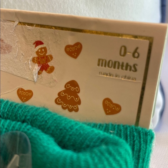 Capelli of New York Holiday Baby Socks - Red, Green, White - Picture 4 of 5